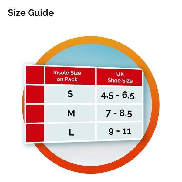 Everyday Knee to Heel Pain Relief Insoles Large - Image 12