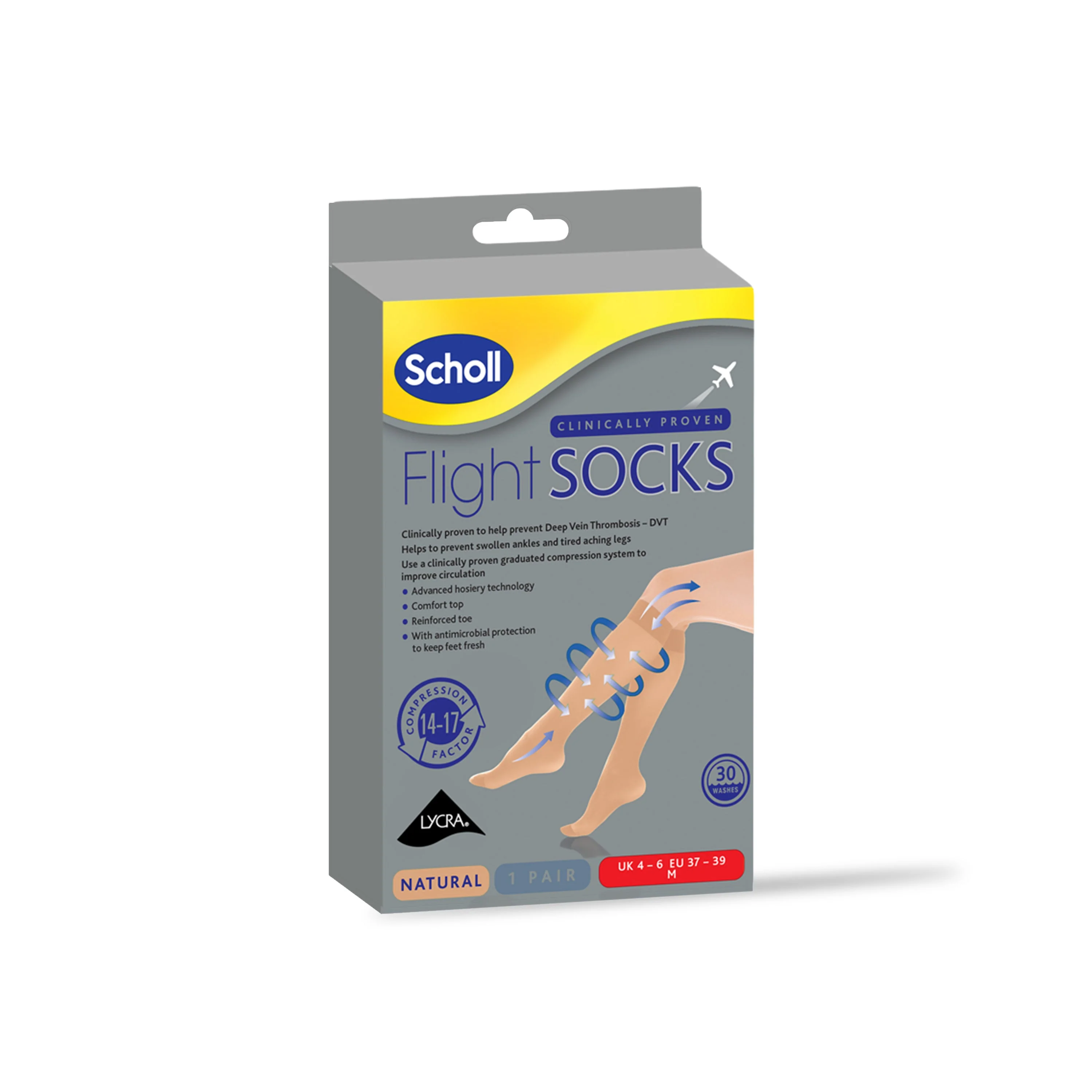 Flight Socks Cotton Feel: Sheer - Image 4