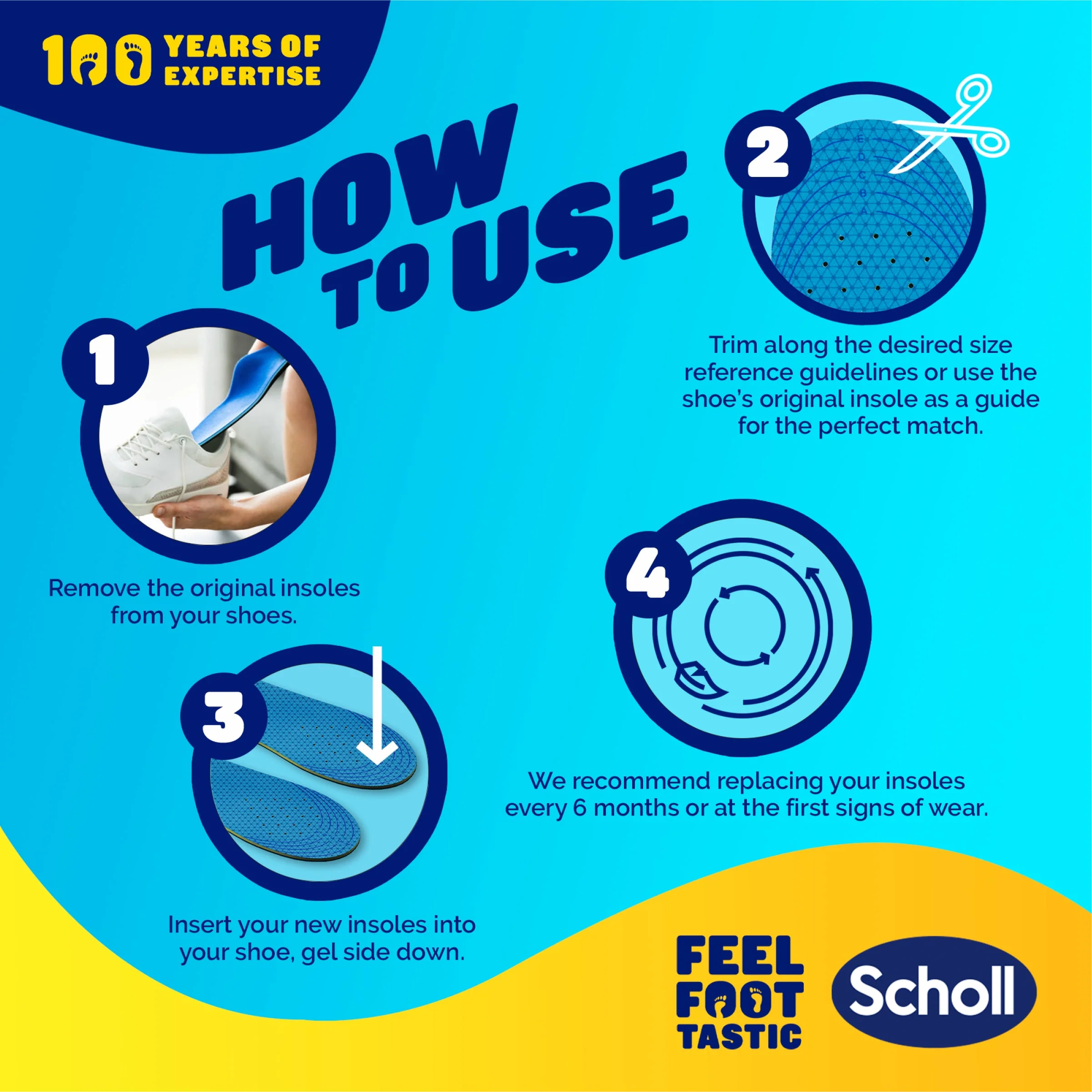 GelActiv™ Casual Insoles Small - Image 6