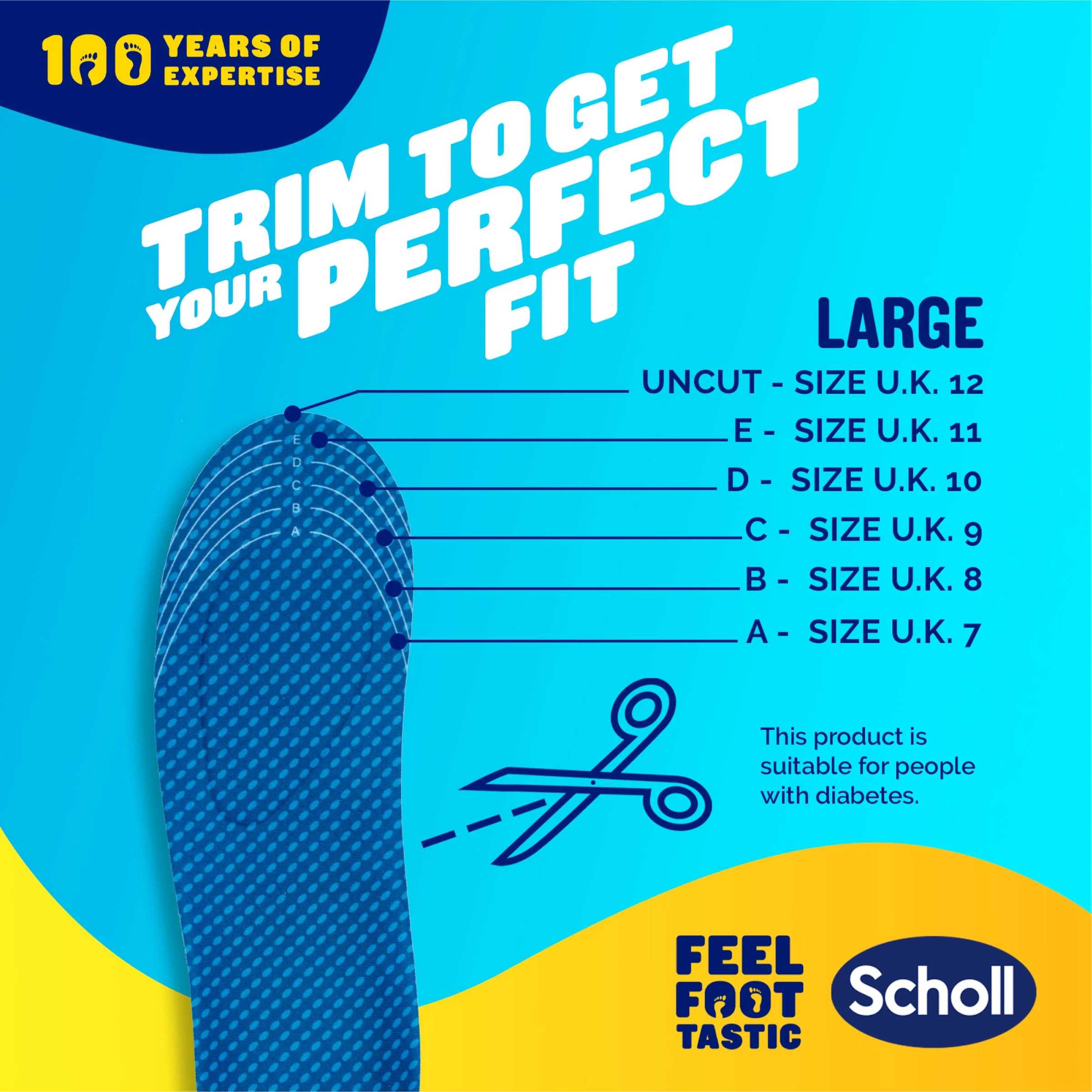 GelActiv™ Formal Insoles Large - Image 7