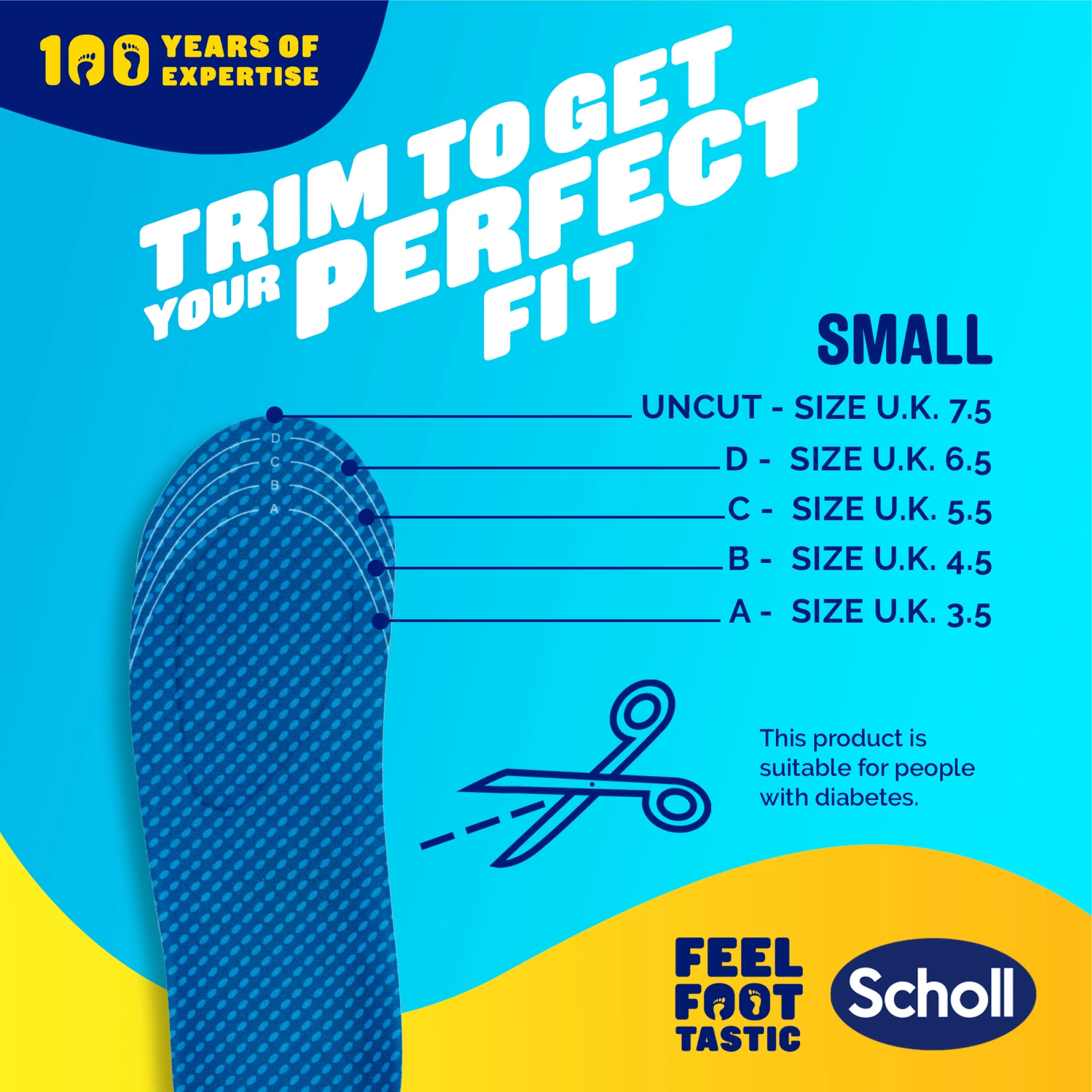GelActiv™ Formal Insoles Small - Image 7
