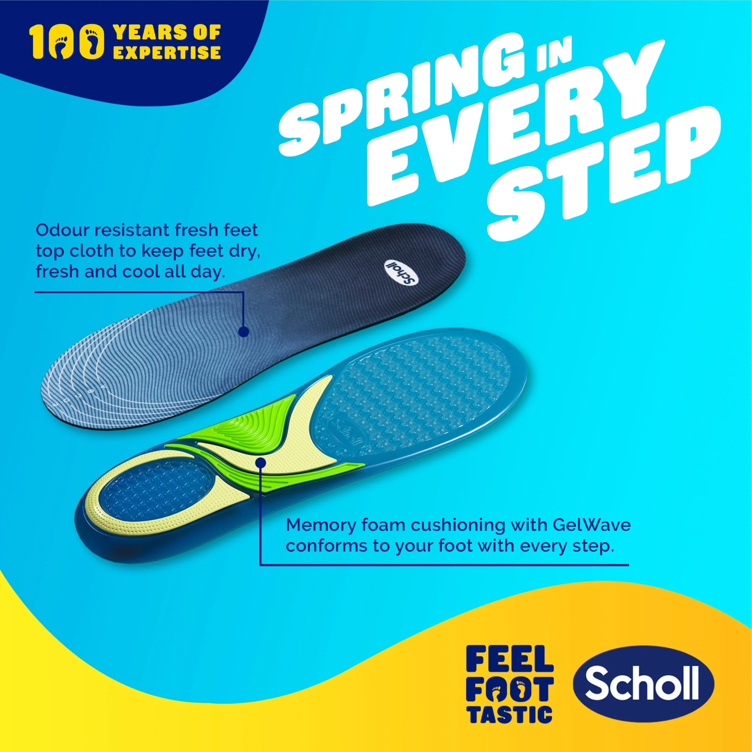 GelActiv™ Trainer Insoles Large - Image 6