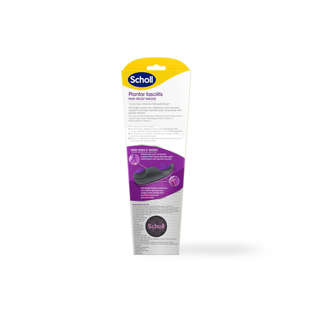 Plantar Fasciitis Pain Relief Insoles Small - Image 3