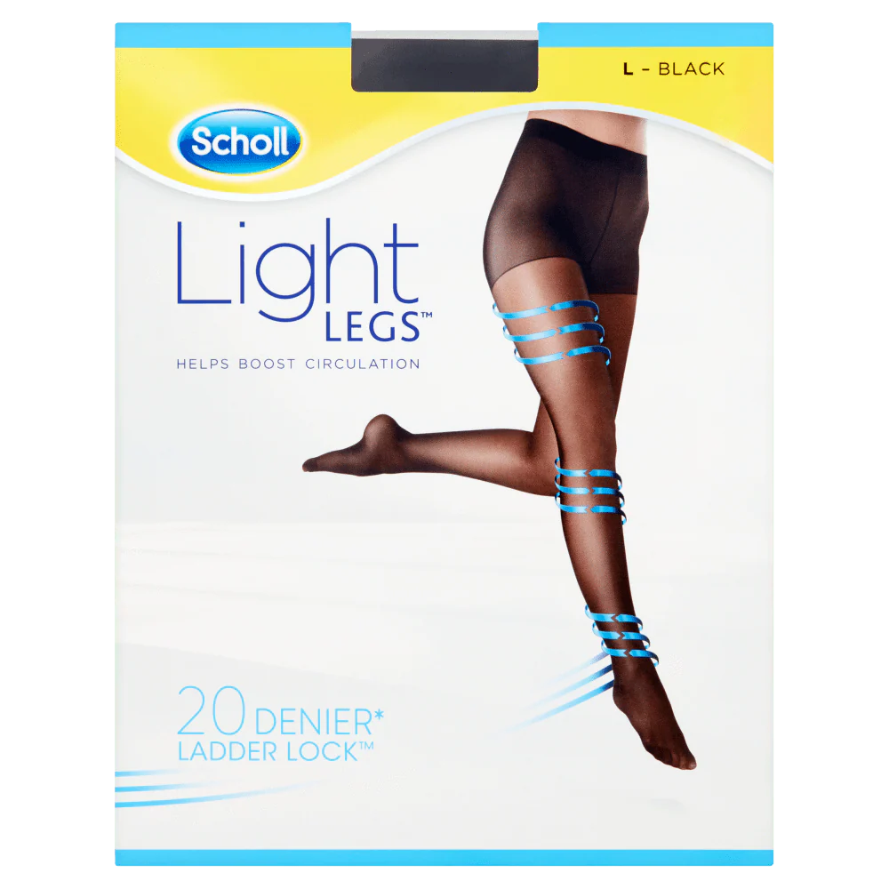 Light Legs - 20 Den (Black) - Image 3