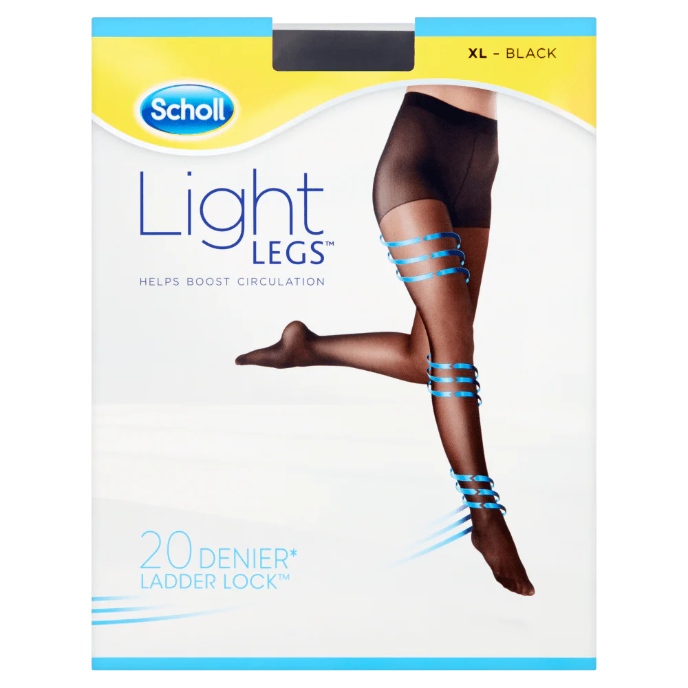 Light Legs - 20 Den (Black) - Image 4